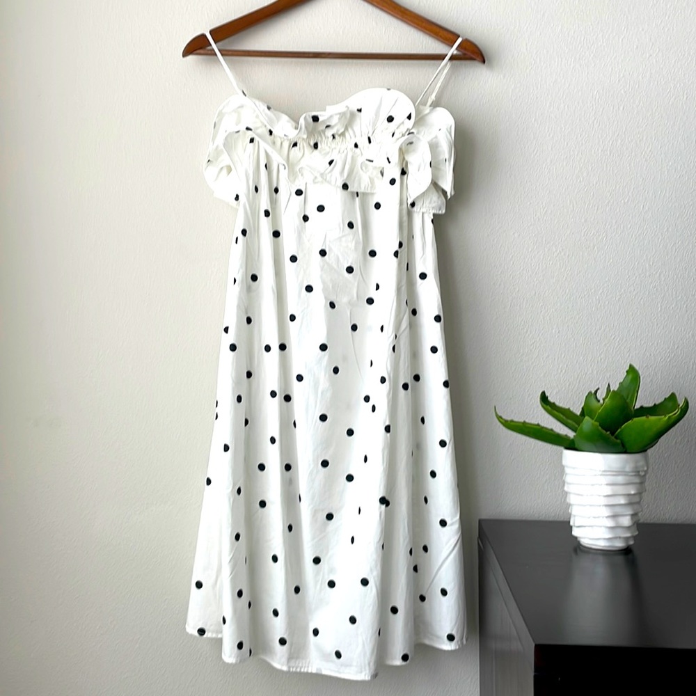 Ruffled Polka Dot Dress